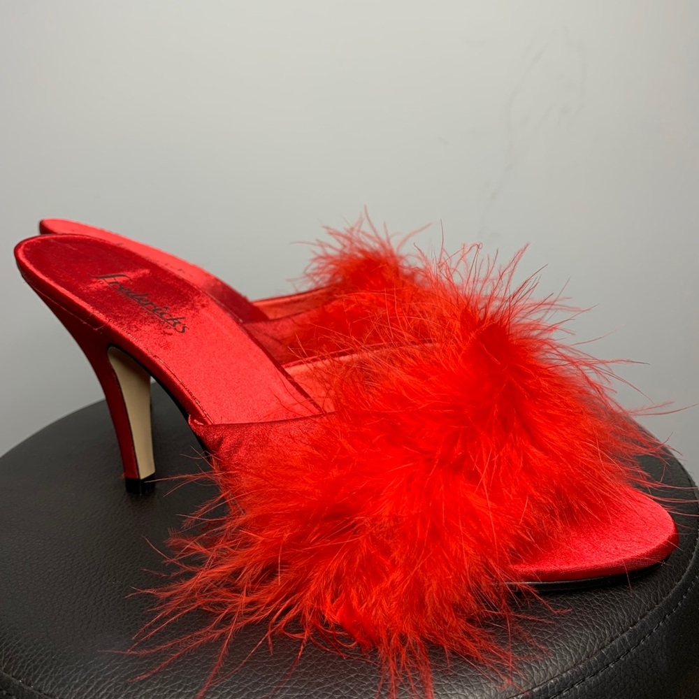 Vintage 90’s Frederick’s of Hollywood Satin Heels